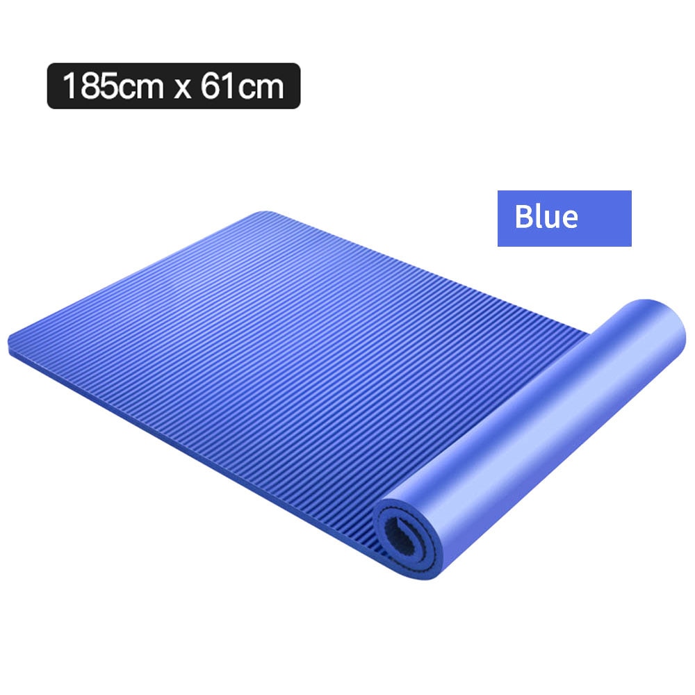 NBR 10mm 15mm Thick Yoga Mat Anti-slip Blanket