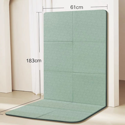 Foldable Yoga Mat Eco Friendly TPE Folding Travel Fitness Exercise Mat