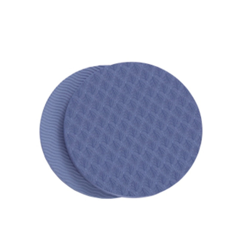 1Pair 170*15MM Portable Small Round Knee Pad Yoga Mats