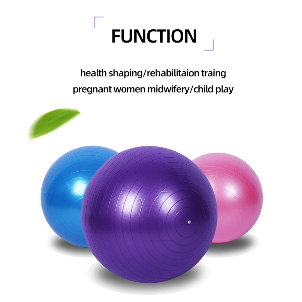 PVC Fitness Yoga Ball Pilates Balance Ball