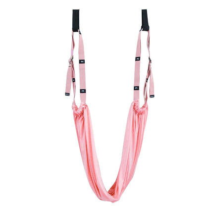 Adjustable Aerial Yoga Strap Elastic Stretch Door Hanging Yoga Belts