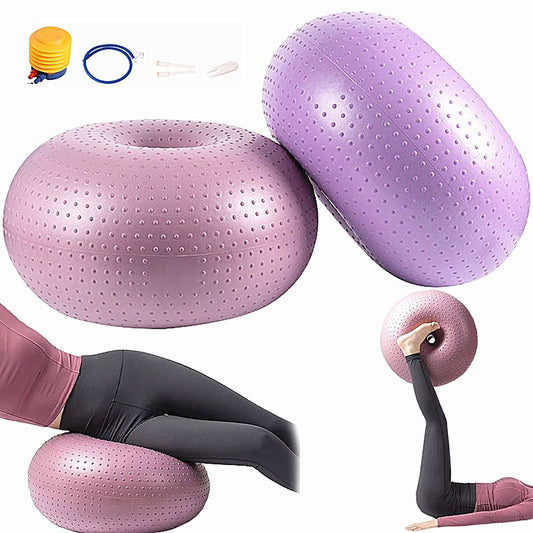 Yoga Ball Exercise Fitness Pilates Donut Balance Fitness Ball